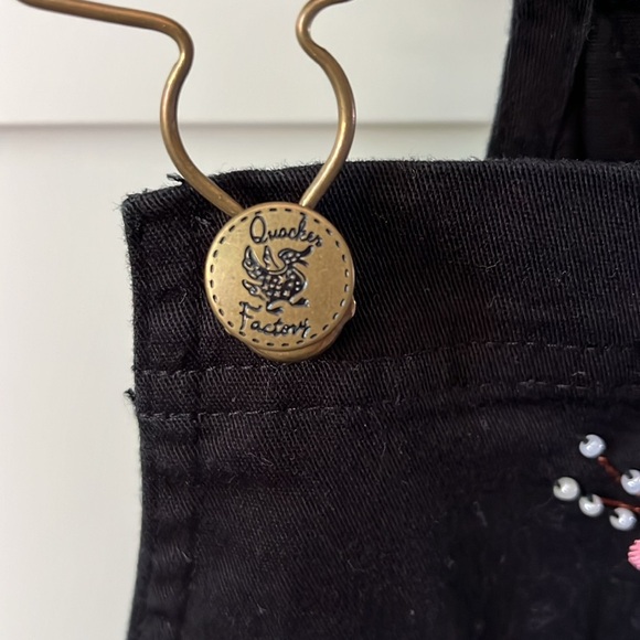 Quacker factory embroidered coveralls dress - Picture 6 of 9